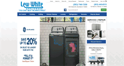 Desktop Screenshot of lewwhiteappliance.com